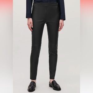 COS | Pants u0026 Jumpsuits | Cos Genuine Leather Leggings | Poshmark